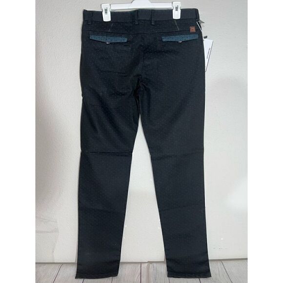TR Premium Tailored Mens Navy Pants 34/32 - Picture 2 of 12